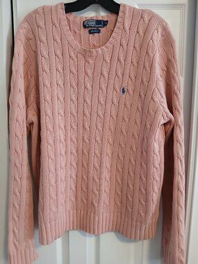 Vintage Ralph Lauren Classic Cable Knit Sweater